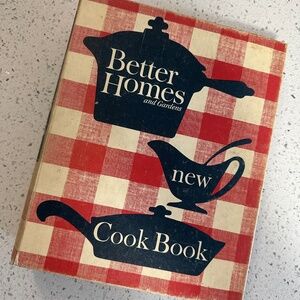 1962 Better Homes and Garden New Cookbook